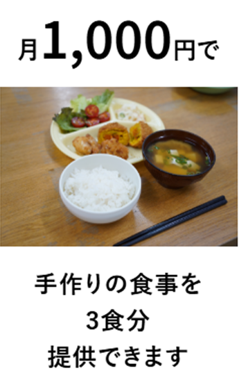 月1,000円で生徒2人に1ヶ月間、授業を届けられます