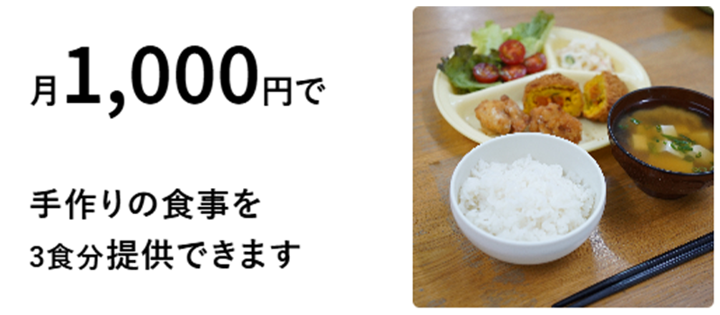 月1,000円で生徒2人に1ヶ月間、授業を届けられます