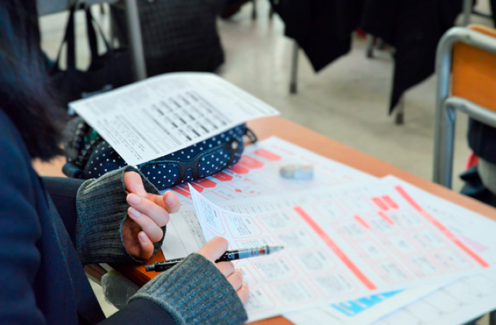 高校進学に向けて勉強を頑張っています。