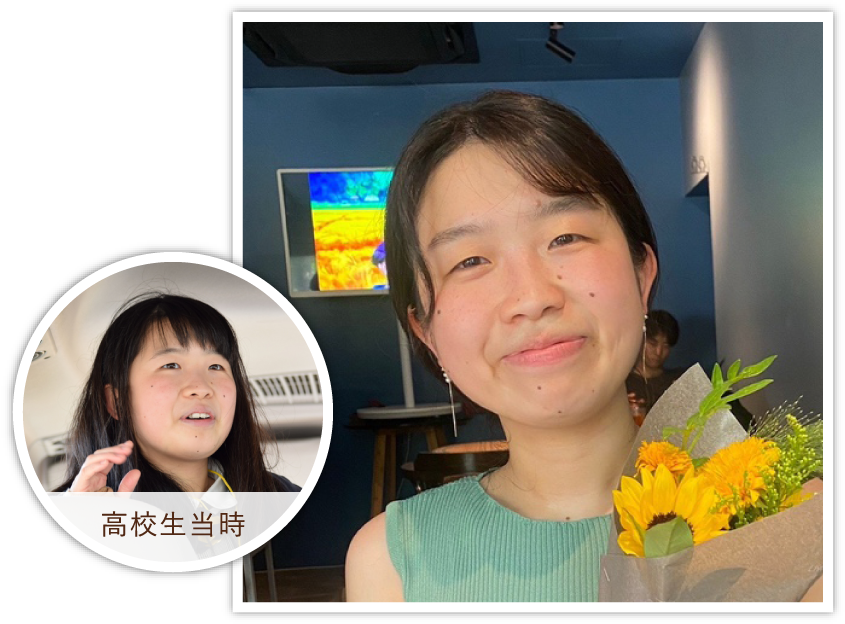 髙木さん（岩手県大槌町出身）