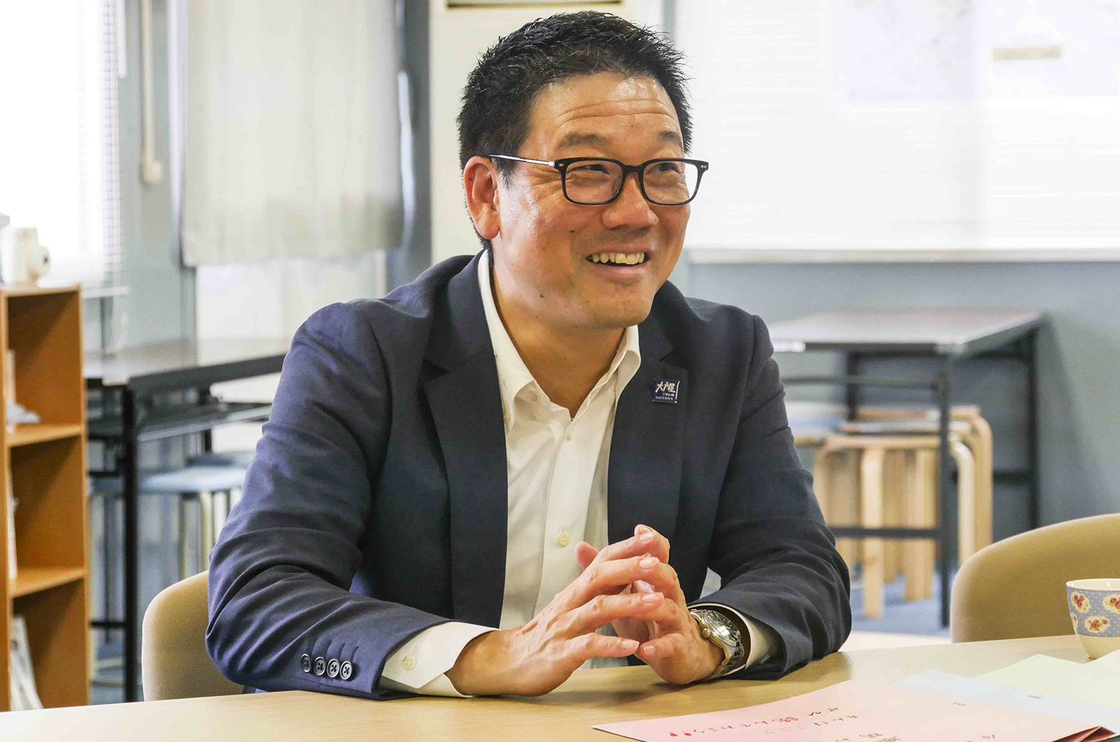 子どもたちからがんばろうという活力をもらっている」（株）大戸屋